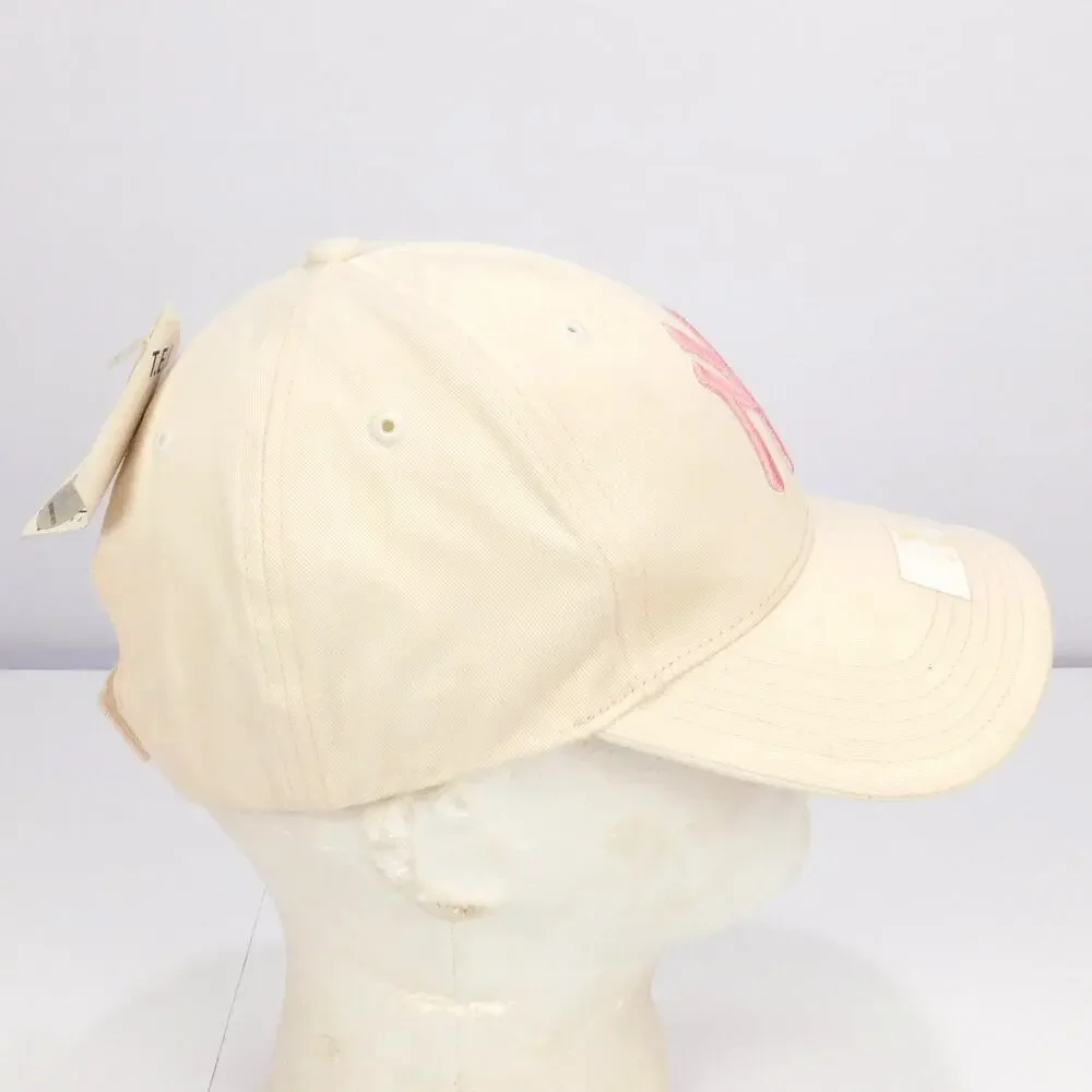 Vintage New York Yankees Pink Adjustable Hat Youth MLB Genuine Merchandise NWT